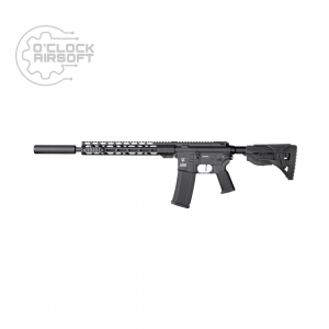 AEG BUSHIDO MEIYO DMR2 BLACK SAIGO DEFENSE - PREPARACIÓN EXCLUSIVA O´CLOCK AIRSOFT